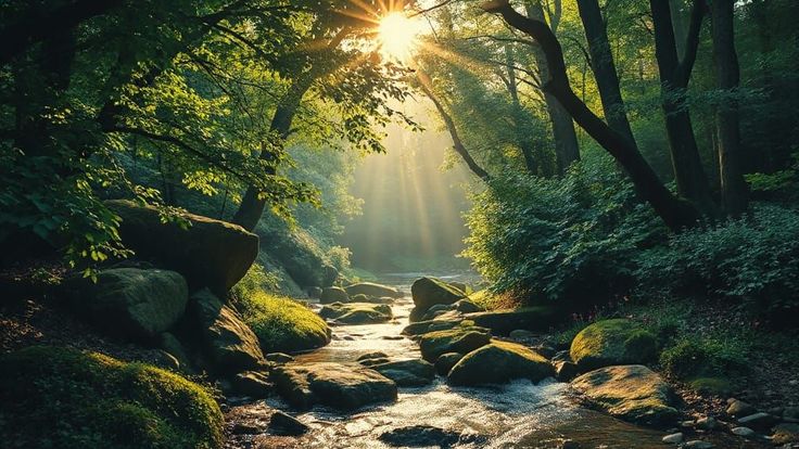 Forest Stream Gondwana